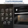 Heinner HMW-MDBI34CTBK, Integriert, Grill-Mikrowelle, 34 l, Produktbild-Vorschau 7