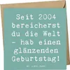 Mr. & Mrs. Panda Glückwunschkarte Spruch 2004 Geburtstag - Produktbild-Vorschau 1