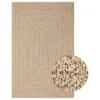 vidaXL Teppich 160x230 cm Jute-Optik Innen und Außen Produktbild-Vorschau 10