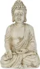 Relaxdays Buddha Figur sitzend, wetterfest, frostsicher, Produktbild-Vorschau 1