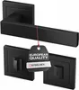 Türklinke Schwarz Matt - Türgriff Set aus Aluminium für Produktbild-Vorschau 1