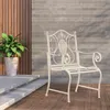 CLP 2er Set Gartenstühle Punjab mit Armlehnen antik-creme Produktbild-Vorschau 3