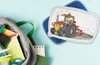 KitchenYeah® Lunchbox Brotzeit Brotdose 17x11 cm Traktor - Produktbild-Vorschau 2