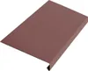 A single piece of dark brown metal flashing is shown against a white background. Anteprima dell’immagine prodotto