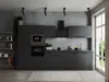 Küche Küchenzeile Küchenblock Grau Matt Oliver 340 cm Produktbild-Vorschau 2