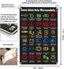Kenne deine Auto-Warnsymbole: Schild 20x30cm für Produktbild-Vorschau 2