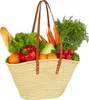 Cestal Lang - Korbtasche Strandtasche 55cm aus Palmblatt & Produktbild-Vorschau 3