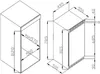 Amica - UVKSD 351 950 - Unterbau-Kühlschrank - Dekorfähig Produktbild-Vorschau 2