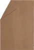 A brown blanket folded in half on a white background. Produktbild-Vorschau