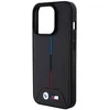 BMW, Hülle iPhone 15 Pro MagSafe gesteppt Tricolor elegant, Produktbild-Vorschau 6