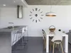 ModernClock, Schwarz Wanduhr, wanduhre groß 75 cm, Produktbild-Vorschau 5