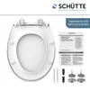 SCHÜTTE Duroplast Sedile WC LED, sedile WC con luce Anteprima dell’immagine prodotto 8