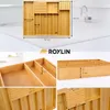 Roxlin Größenverstellbarer Bambus Besteckkasten für Produktbild-Vorschau 3