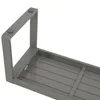 DEGAMO Gartenbank Hockerbank BRESCIA 3-sitzer, Aluminium Produktbild-Vorschau 6