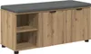 vidaXL Flurbank salontafel, ambachtelijk eikenhout, 100 x Productafbeelding-voorbeeld 1