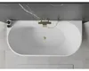 Mexen Oval samostatně stojící nástěnná vana 180 x 80 cm, Náhled obrázku produktu 4