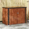 vidaXL Contenitore da giardino marrone 151,5 x 82 x 110,5 Anteprima dell’immagine prodotto 2