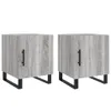 vidaXL Nachttische 2 Stk. Grau Sonoma 40x40x50 cm Produktbild-Vorschau 3