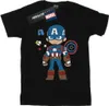 Marvel - T-Shirt für Herren BI51370 (5XL) (Schwarz) Produktbild-Vorschau 1