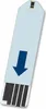 A single blood glucose test strip is shown against a white background. Anteprima dell’immagine prodotto