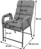 Esszimmerstuhl MCW-K40, Stuhl Polsterstuhl, 160kg belastbar Produktbild-Vorschau 6