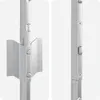 vidaXL Palo di recinzione 11 pezzi argento 140 cm acciaio Anteprima dell’immagine prodotto 6