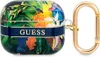 Guess Gua3Hhflb Airpods 3 Abdeckung Blau/Blaue Blume Riemen Produktbild-Vorschau 1