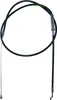 A black cable with silver connectors against a white background. Podgląd zdjęcia produktu