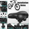 Fahrradsattel Gel mit Reflektor Fahrradsitz Gelsattel Produktbild-Vorschau 4