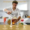 Cocktail Shaker Set 24-teilig aus Edelstahl – Boston Produktbild-Vorschau 6