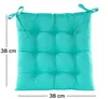 JACK Outdoor Stuhlkissen 38x38cm Lounge Kissen Auflage Produktbild-Vorschau 2