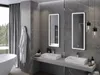 Mexen Coro podsvícené koupelnové zrcadlo 45 x 120 cm, LED Náhled obrázku produktu 3