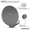 PremiumX DELUXE100 Satellitenantenne 100 cm Aluminium Produktbild-Vorschau 2