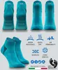 Sesto Senso Sportsocken Quarter Unisex Zum Laufen Türkis Produktbild-Vorschau 4