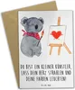 Mr. & Mrs. Panda Beileidskarte Die Freude an der Produktbild-Vorschau 1