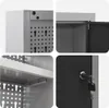 vidaXL Werkzeugschrank mit Regal Schwarz und Grau 50 x 20 x Produktbild-Vorschau 8