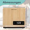 ProfiCook präzise Küchenwaage aus 100% Bambus | Waage mit Produktbild-Vorschau 6