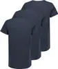 3er Pack Herren T-Shirts mit Rundhals und Rollkante | Produktbild-Vorschau 1