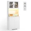 BEALIFE Mobile alto da cucina AP122 70x40x180 cm | Per Anteprima dell’immagine prodotto 2