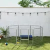 PawHut Welpenauslauf 80 cm Hoch, 8-TLG Hundelaufstall Produktbild-Vorschau 9