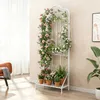 COSTWAY traliccio in metallo, 3 in 1 recinzione decorativa Anteprima dell’immagine prodotto 1