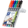 STAEDTLER Lumocolor Permanent Marker 317M 6er Etui Produktbild-Vorschau 8