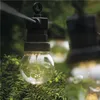 LED světelný řetěz – 10x párty žárovky čiré, 5 m, venkovní i vnitřní, teplá bílá Voir les images du produit