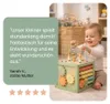 Laavir Holz-Aktivitätswürfel Baby Mintgrün - Montessori Produktbild-Vorschau 8