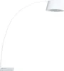 BELIANI Stojací lampa bílá kovová 234 cm látkové stínítko Náhled obrázku produktu 1