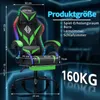 Herná stolička Hoffree, ergonomická, s masážnou funkciou (2 Náhľad obrázku produktu 11