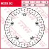 TRW Bremsscheibe Allround Semifloating MSTR242 R1200GS Produktbild-Vorschau 1