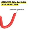 klappbare Fahrrad-Wandhalterung mit Rahmenschutz inkl. Produktbild-Vorschau 8