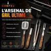 Ensemble BonFeu BonTool 4 pièces – Set d'ustensiles de Voir les images du produit 1