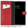 Funda de Cuero Auténtico tipo Libro para Samsung Galaxy S24 Vista previa de la imagen del producto 3